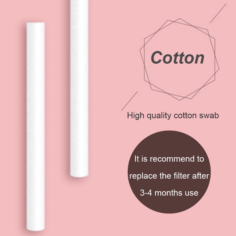5Pcs/Pack 8mm Humidifier Cotton Swab Core Cotton Filter Wicks Humidifier Sticks Replacement Cotton Filter Stick Humidifier Parts - Image 4