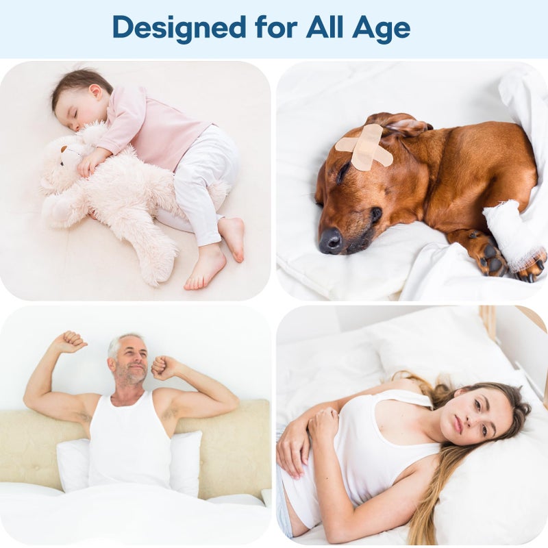 BHVESLL عبوة 4 قطع من وسادات السرير الكبيرة لامتصاص البول 36" × 38" - سريعة الجفاف قابلة للغسل وإعادة الاستخدام للأطفال والبالغين والكلاب المسنّة والحيوانات الأليفة، وسادة حماية المرتبة من البول للسرير، الأريكة، الكنب، الأرضية - Image 2