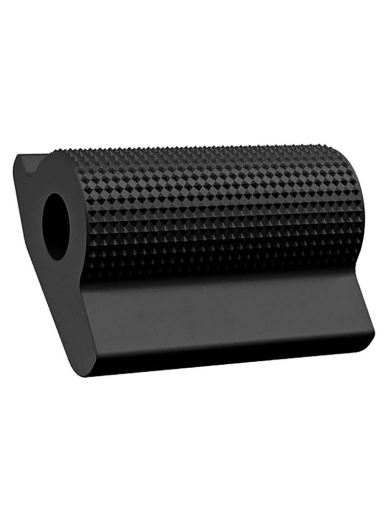 Generic 2pcs Universal Motorcycle Shift Gear Lever Pedal Rubber Cover Shoe Protector Foot Peg Toe Gel Sleeve For Honda Kawasaki Yamaha Black  - Image 3