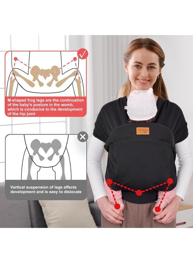 vrbabies Baby Wraps Carrier Sling, Baby Carrier for Newborns and Toddlers - Image 2