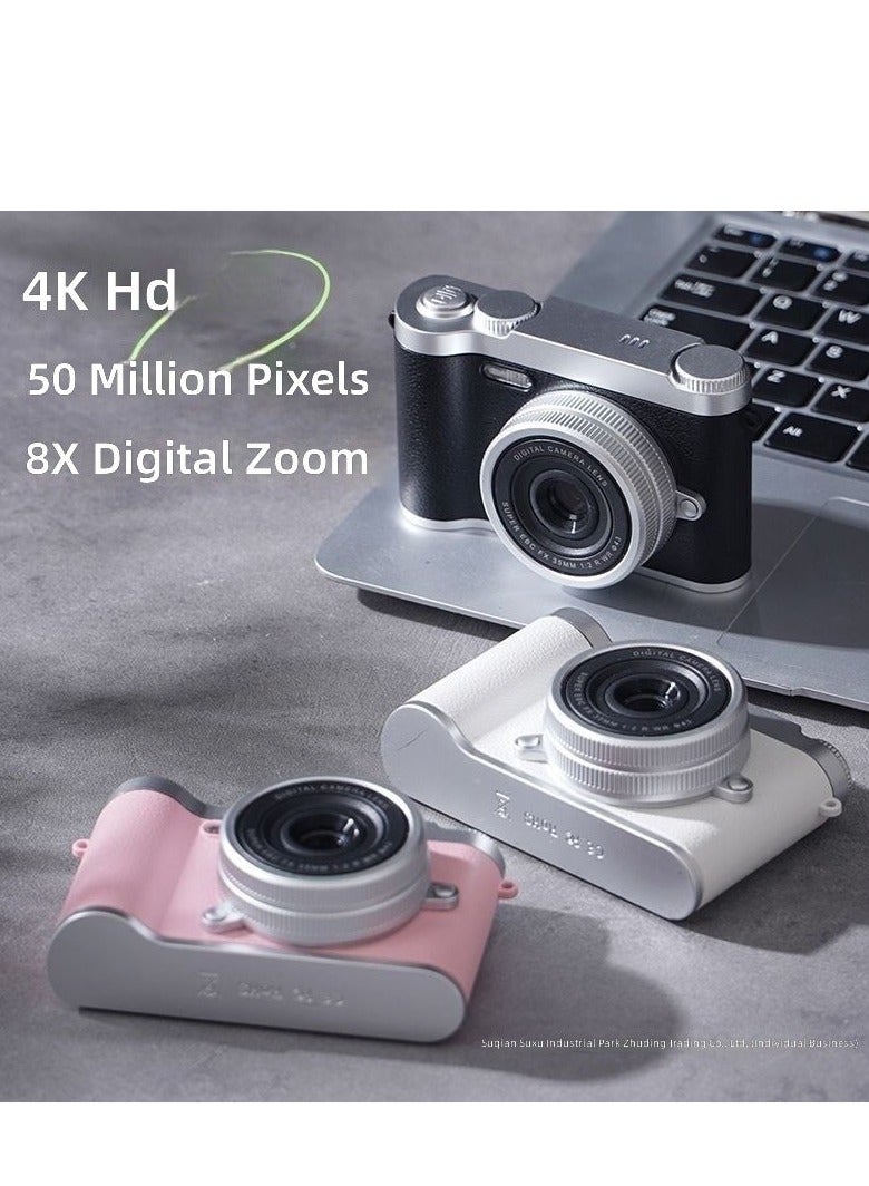 ميباي كاميرا رقمية ثنائية العدسة عالية الدقة بتصميم رجعي للأطفال - 20 ميجابكسل CCD، تقريب 8x، تصوير فوري، نقل الصور إلى الهاتف - Image 3