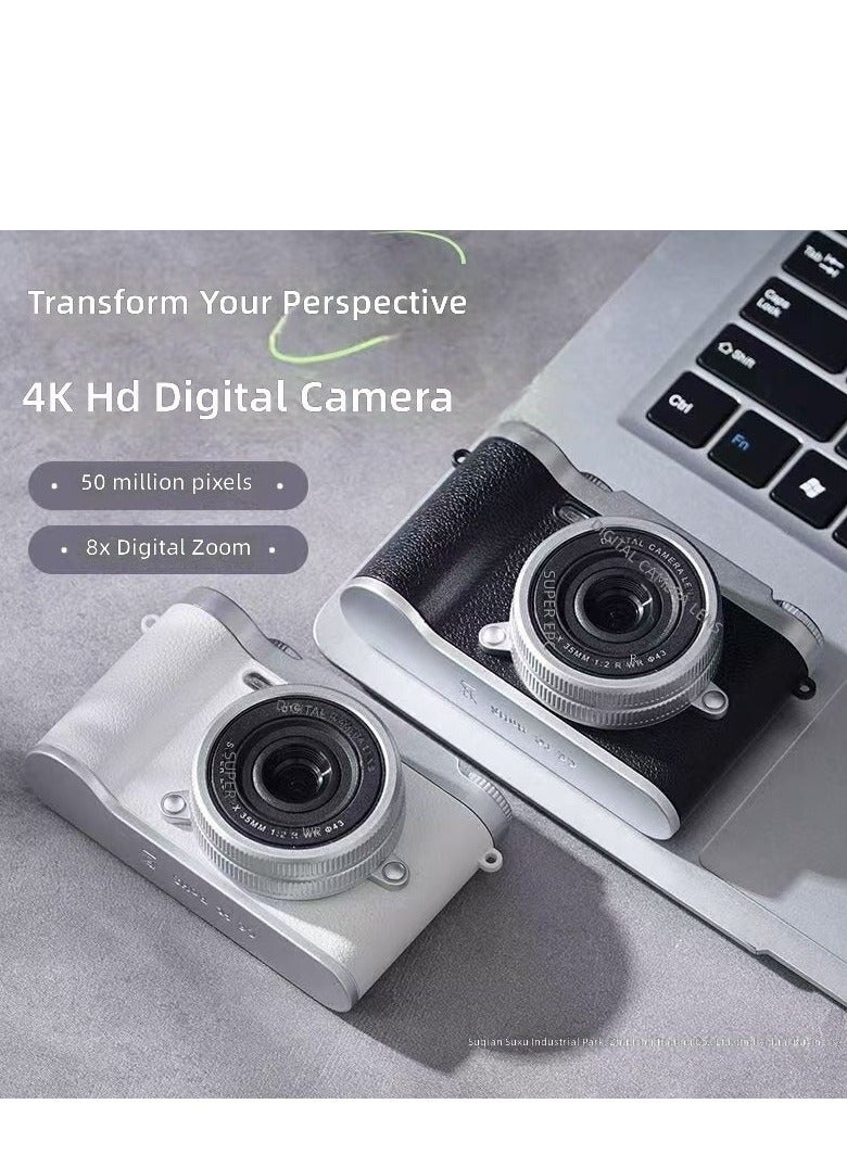 ميباي كاميرا رقمية ثنائية العدسة عالية الدقة بتصميم رجعي للأطفال - 20 ميجابكسل CCD، تقريب 8x، تصوير فوري، نقل الصور إلى الهاتف - Image 5