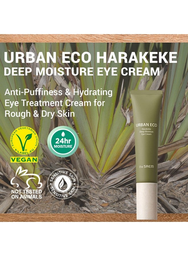 THESAEM Urban Eco Harakeke Deep Moisture Eye Cream 1.01oz. - Vegan Under Eye Cream with Harakeke Root Extract - Calms Puffiness - Reduces Fine Lines - Replenishes Vitality and Moisture of Tired Eyes - Image 2