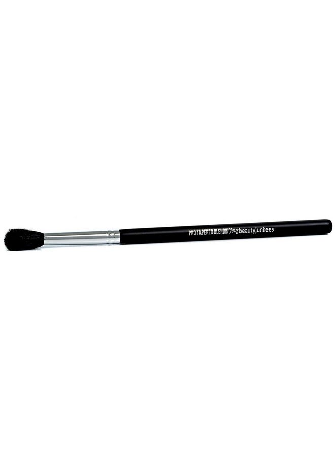 Beauty Junkees Tapered Blending Eyeshadow Makeup Brush Beauty Junkees Professional Eye Shadow Blender Make Up Brush With Soft Fluffy Natural Hair Dome Bristles For A Beautifully Blended Crease; Premium Quality  - Image 1
