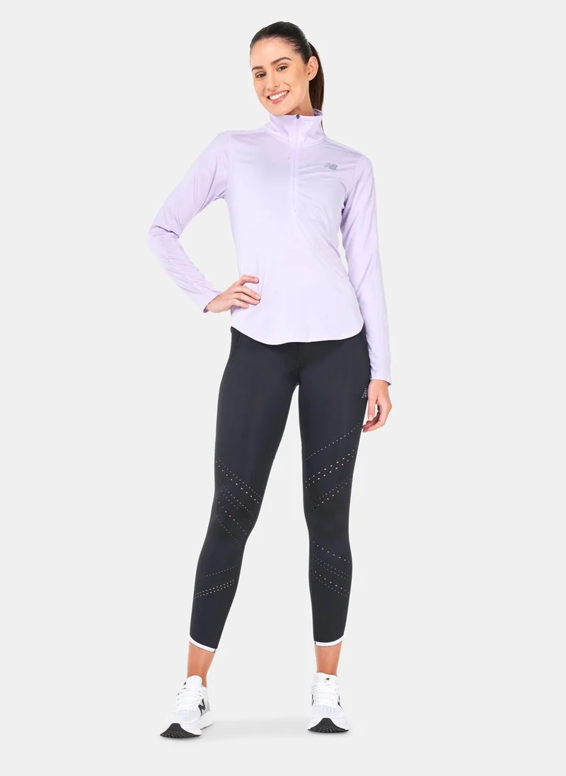 New Balance Women's Accelerate Half-Zip Top