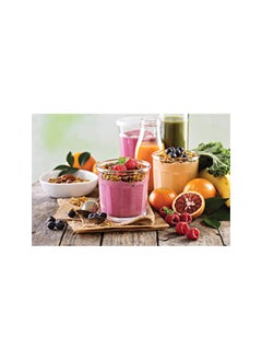 BLACK&DECKER 400W 1.0L Blender With 2 X Blender Jars & Grinder Mill, Black - Bx365Pr-B5  - Image 5