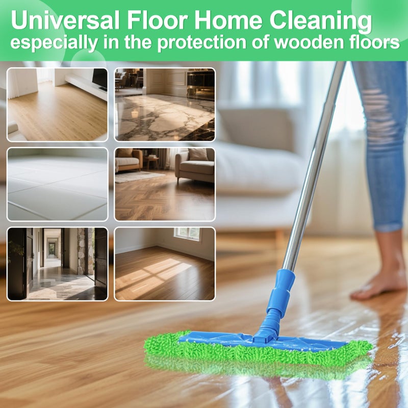 Rainflow 4PCS RAINFLOW Microfiber Mop for Sweeper - Reusable Mop Pads Refill Sweeping Mopping Pad Dust Mops for Hardwood Floors Cleaning(Mop is Not Included) - Image 4