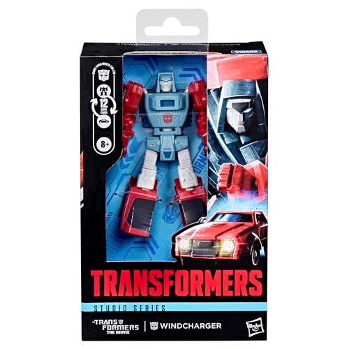 TRANSFORMERS تحويلات سلسلة الاستوديو فيلم ويند تشارجر فئة ديلوكس 45 بوصة شخصية روبوت متحولة للأعمار 8 سنوات وما فوق - Image 5