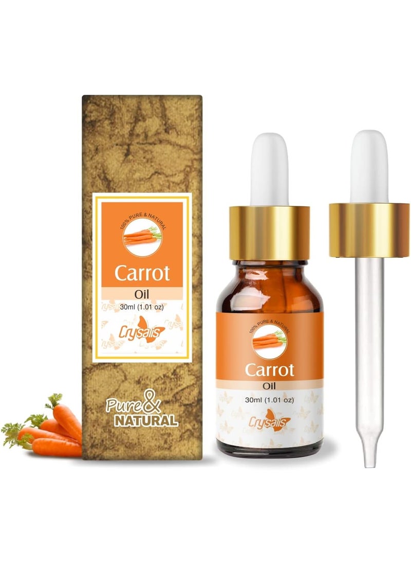 CRYSALIS Crysalis Carrot (Daucus carota) Oil - 1.01 Fl Oz (30ml) 