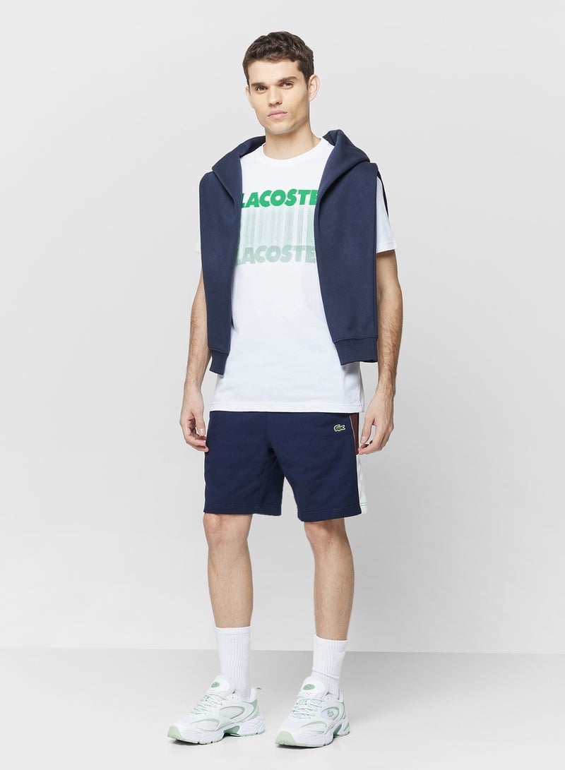 LACOSTE Ultra Dry Printed Crew Neck T-Shirt - Image 4