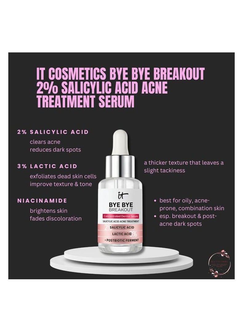 bye bye breakout salicylic acid acne treatment 30ml - Image 3