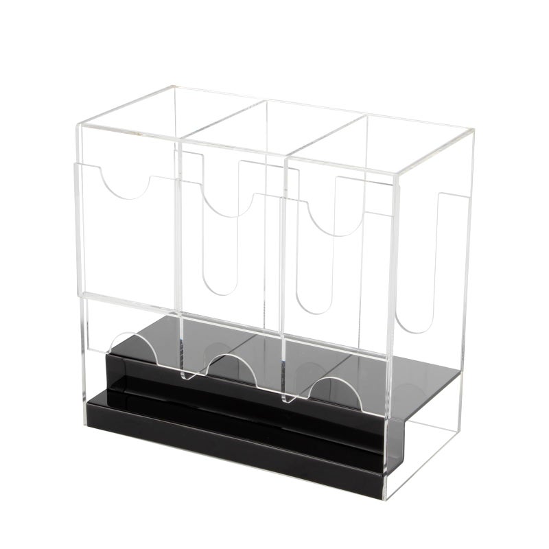 Lxmxgk 3Slot Acrylic Booster Pack Dispenser Card Dispenser Storage and Organizer Compatible With Various Cards Easily Fit Entire Booster Box Organizer Display for Trading Card Booster Packs Sports - Image 3