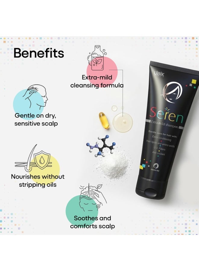 Ethiglo Seren Extra Mild Shampoo 200ml - Image 2