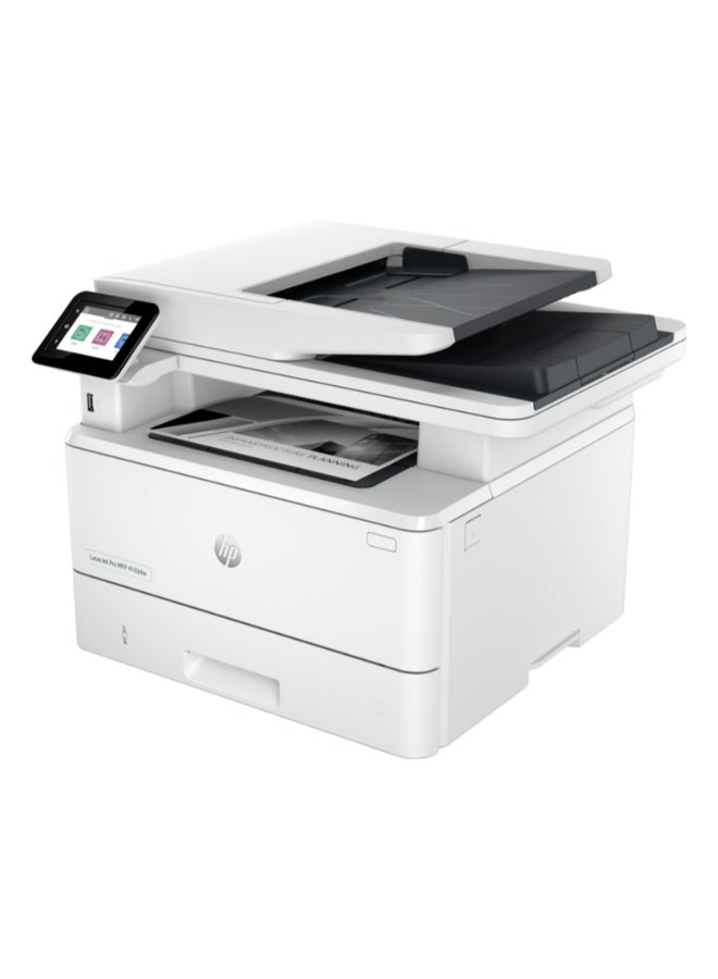 HP طابعة LaserJet Pro MFP 4103dw، شاشة لمس ملونة مقاس 2.7 بوصة، سرعة طباعة تصل إلى 42 صفحة في الدقيقة، سرعة نسخ تصل إلى 40 نسخة في الدقيقة، سعة 50 ورقة لوحدة تغذية المستندات التلقائية 2Z627A - Image 3