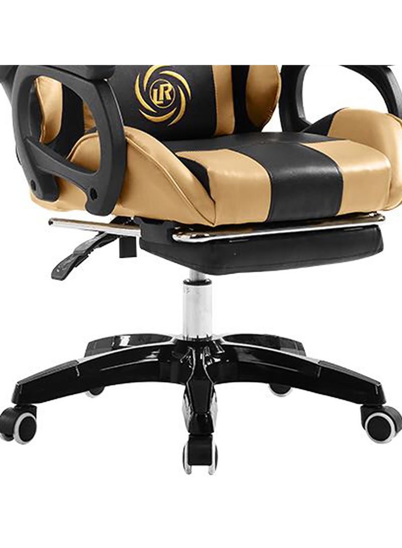 LIKEREGAL Fantastic Steel Gaming Chair golden - Image 5