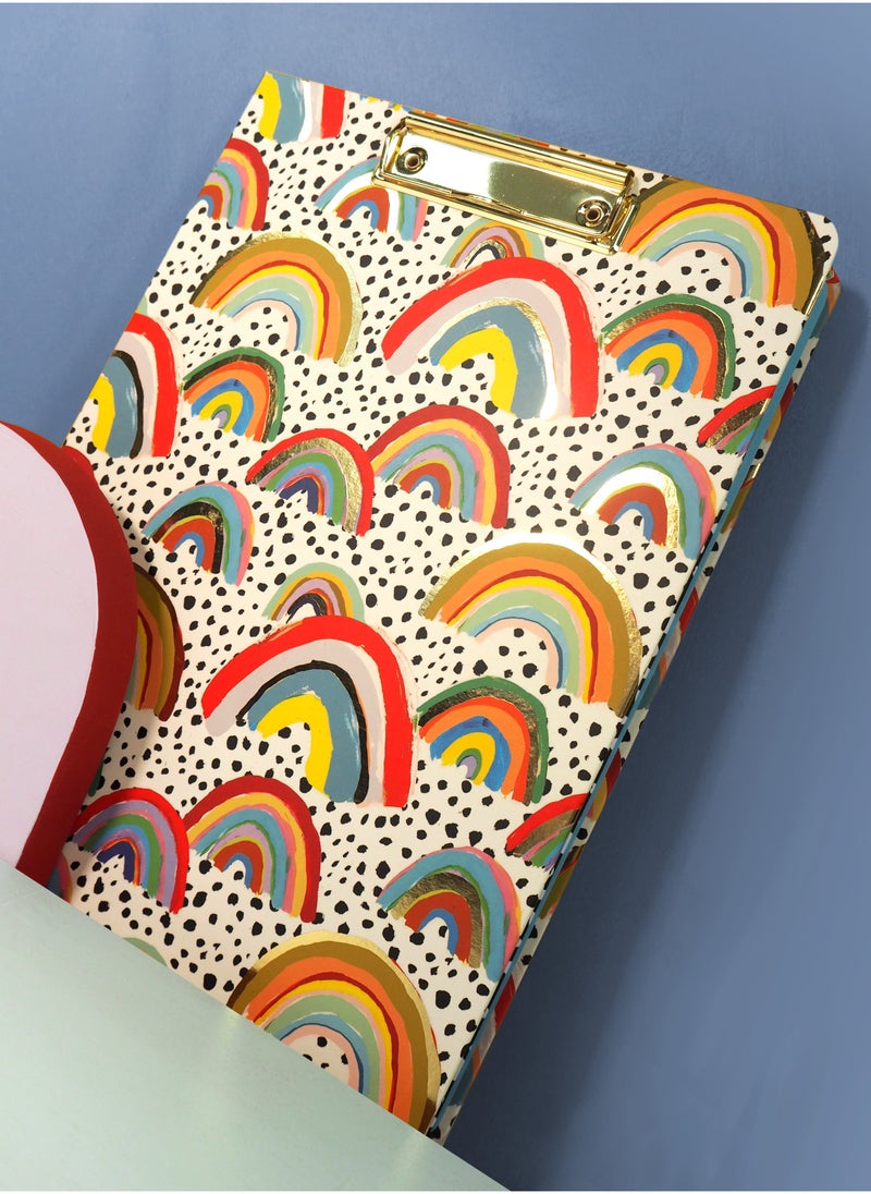 eleanor bowmer Printed Clipboard With Golden Clip