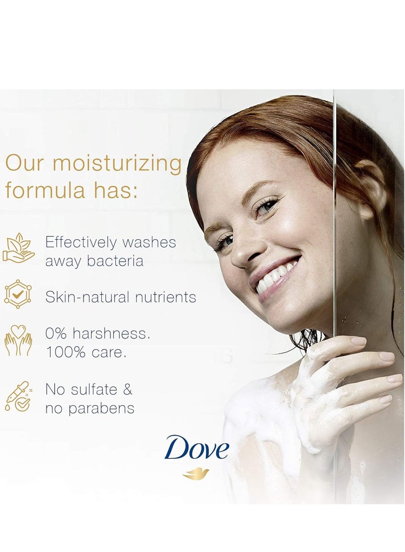 دوف غسول الجسم المنعش بالخيار والشاي الأخضر 750 مل (عبوة من قطعتين) - Image 4