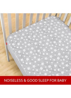 Moonsea Moonsea Crib Mattress Protector Waterproof 2 Pack Quilted Crib Mattress Pad Cover, Extra Soft Breathable Toddler Mattress Pad Cover - 28” x 52”  - Image 5