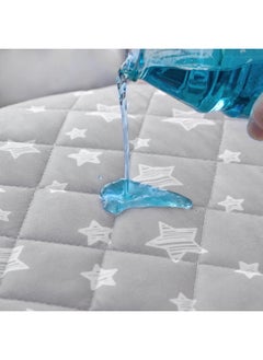 Moonsea Moonsea Crib Mattress Protector Waterproof 2 Pack Quilted Crib Mattress Pad Cover, Extra Soft Breathable Toddler Mattress Pad Cover - 28” x 52”  - Image 2