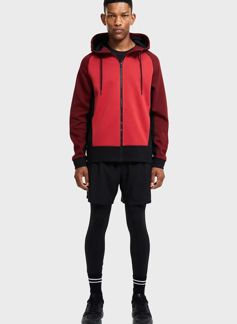 H&M Drymove™ Zip-Through Sports Hoodie