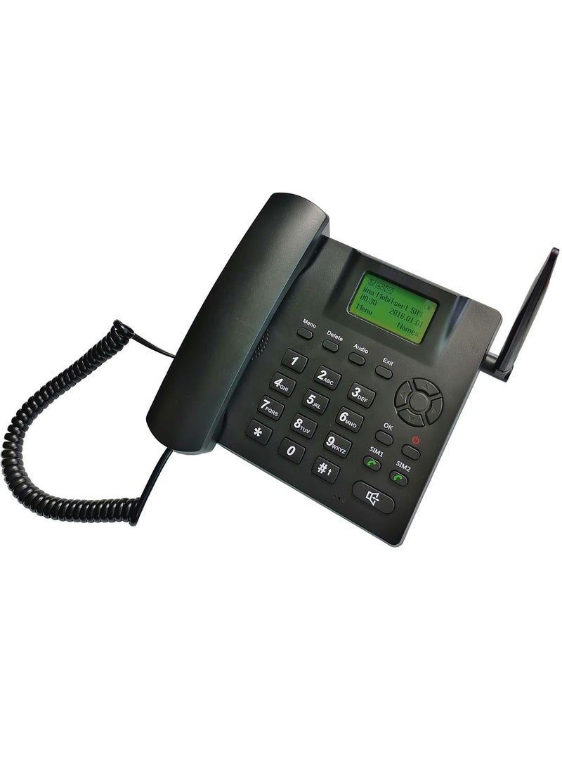 Cordless GSM Wireless Phone for Elderly – Dual SIM Fixed Home Office Telephone with FM Radio, Big Buttons, Loud Sound & Easy Use - Image 5