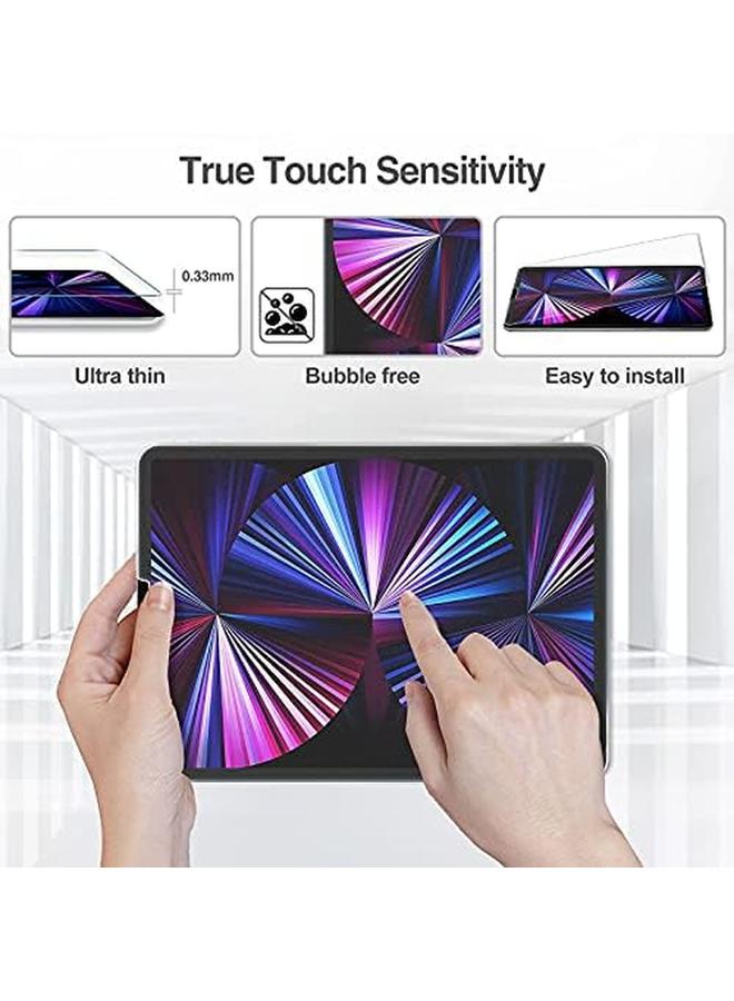 Procases Matte Screen Protector For Ipad Pro 11 Inch 2022 2021 2020 2018 Anti Fingerprint Matte Tempered Glass Screen Film Guard Screen Protector For Ipad Pro 11” 4Th 3Rd 2Nd 1St Gen - Image 4