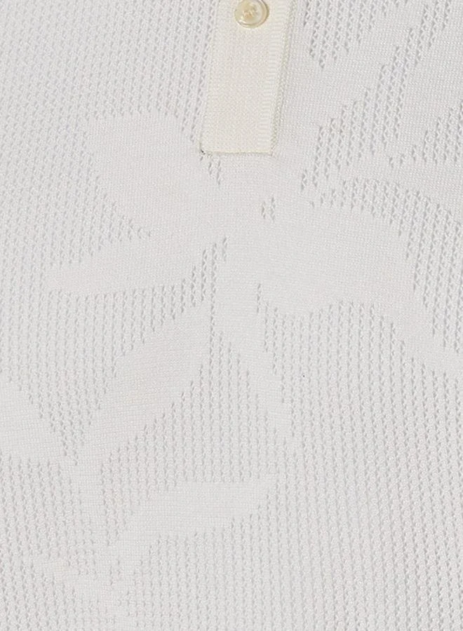 Iconic TONE JACQUARD POLO