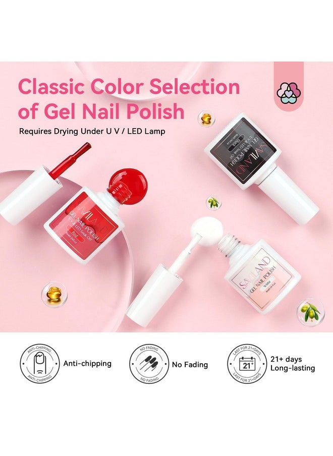 Saviland Acrylic Nail Kit With Drill: Professional Nail Kit Acrylic Set For Beginners With Everything Acrylic Powder Monomer Liquid Gel Nail Polish Nail Decoration U V Nail Light Gift Home Salon  - Image 5