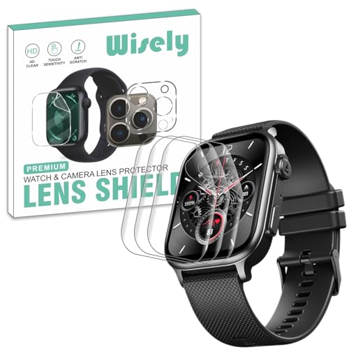 Wisely |Pack of 3pc| Screen Guard Protector For Boat Storm Infinity Max 2.01" Anti Shock, Anti-Scratch, HD Clear, Full Cover - Image 1