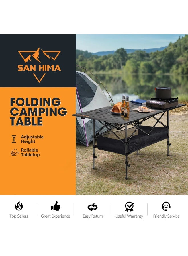 San Hima Folding Camping Table - Image 1