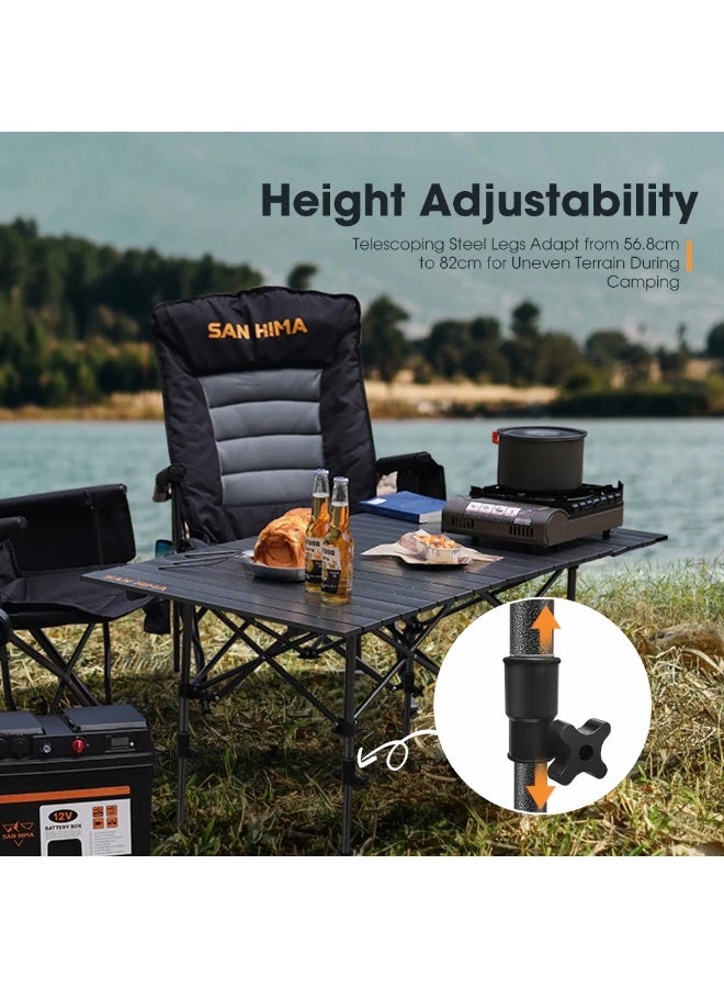 San Hima Folding Camping Table - Image 4
