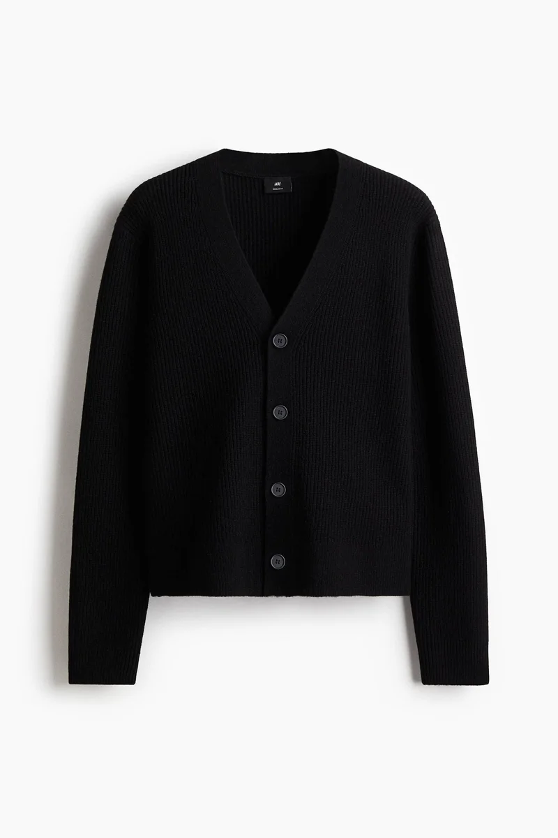 H&M  Regular Fit Wool cardigan for Men | Best Price UAE