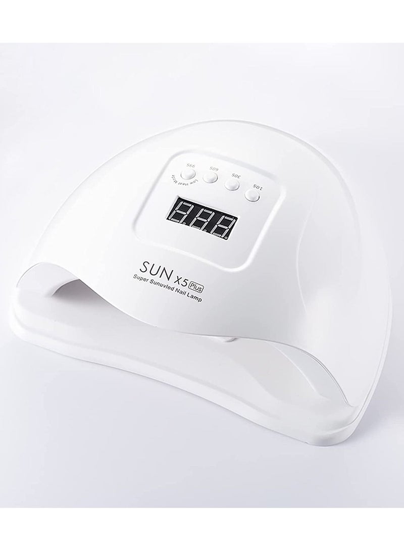 Sun Nail Dryer, Womdee UV Gel Nail Lamp 120W Gel Nail Polish LED UV Light Professional Nail Art Tools Accessories with 3 Timer Setting 30/60/90S, Senor For Gel Nails and Toe Nail Curing - Image 3