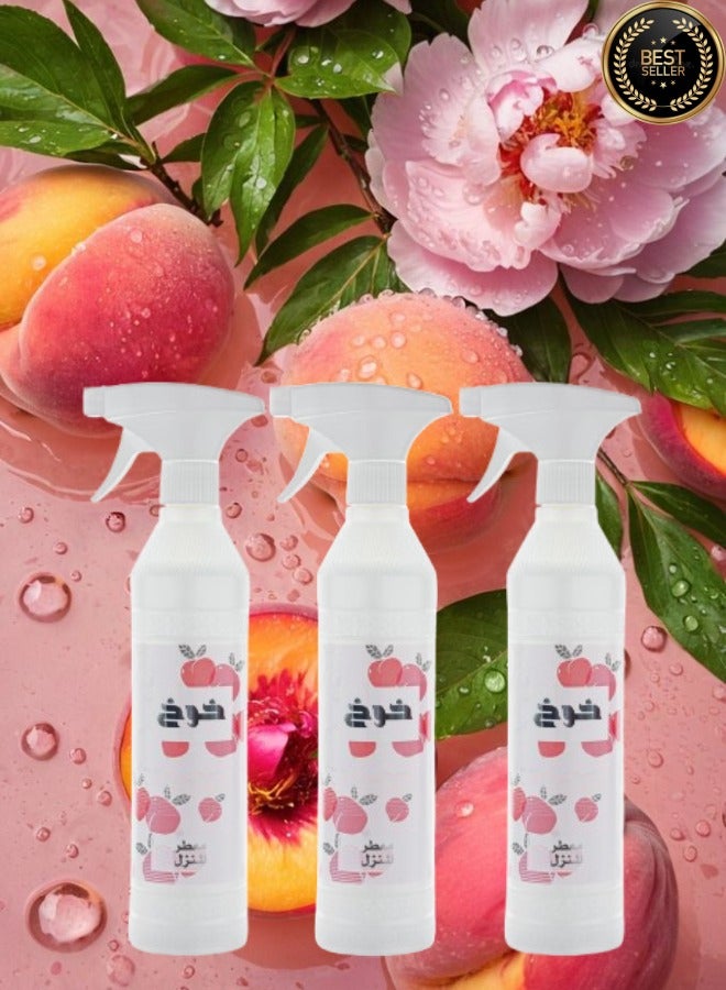 Banafa 3 Pieces Peach House Freshener - Image 1