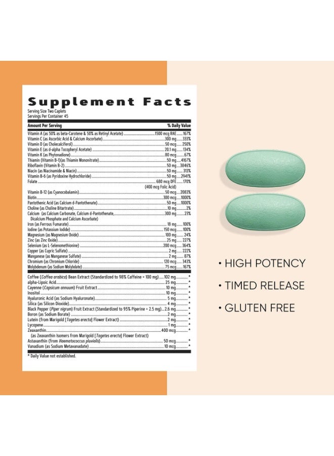 GNC Womens Ultra Mega Energy and Metabolism Multivitamin for Women, 90 Count - Image 2