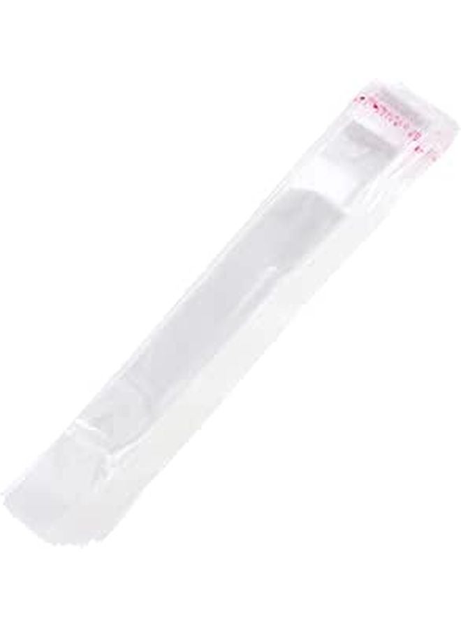 Multipurpose Self Adhesive Packaging Bags 2 5x17cm 500pcs Bulk Pack for Storage - Image 1
