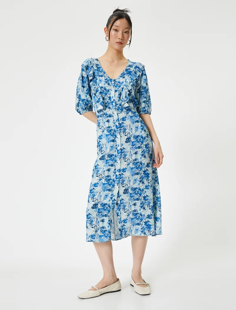 Koton Maxi Floral Dress