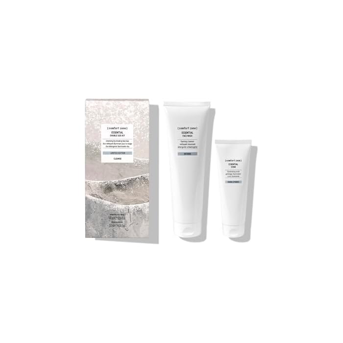 [ comfort zone ] Essential Face Wash, Foaming Cleanser, Remove Impurities, Gentle Makeup Removal