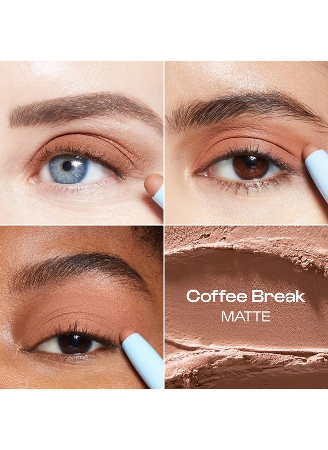 ALLEYOOP 11Th Hour Cream Eye Shadow Sticks Coffee Break (Matte) Award Winning Eyeshadow Stick Smudge Proof And Crease Proof For Over 11 Hours Easy To Apply And Compact For Travel 0.05 Oz  - Image 3