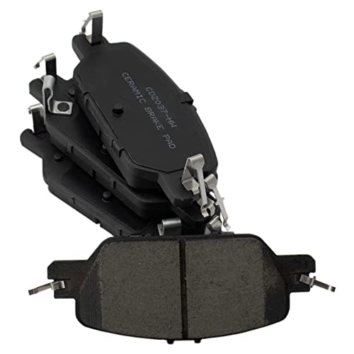 TRQ Rear Brake Pads Ceramic Compatible with 2017-2022 Honda CR-V - Image 3