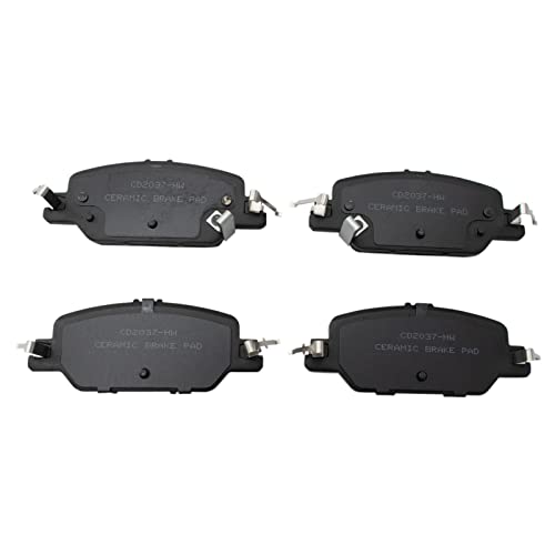 TRQ Rear Brake Pads Ceramic Compatible with 2017-2022 Honda CR-V - Image 4