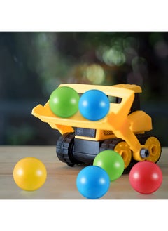 Civaner Multicolored Replacement Toy Balls Crush Proof Bulldozer Balls Soft Plastic Airfilled Ocean Balls For Toddlers 1.75 Inch Balls Toys (6 Pieces)  - Image 5