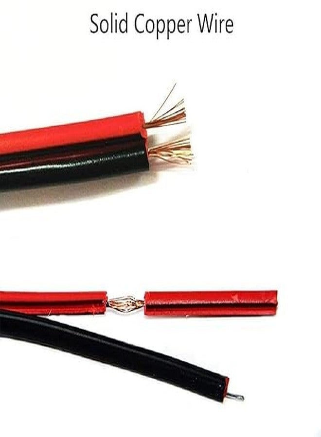 WiredCom 18AWG Copper Strands DC Power Pigtail Male Cable Wire, 12V 5A Male Connectors Barrel Jack Tinned Lead for CCTV Camera, Lighting Power Adapter DVR, Car Rearview Monitor-2.1 x 5.5mm (Pack Of 20) - Image 2