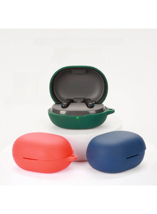 مناسب لسماعة الرأس SoundPEATS Peat T3 PRO بغطاء حماية من السيليكون لصندوق شحن صندوق تخزين فارغ - اللون: أسود عاري - الموديل: T3 PRO - Image 3