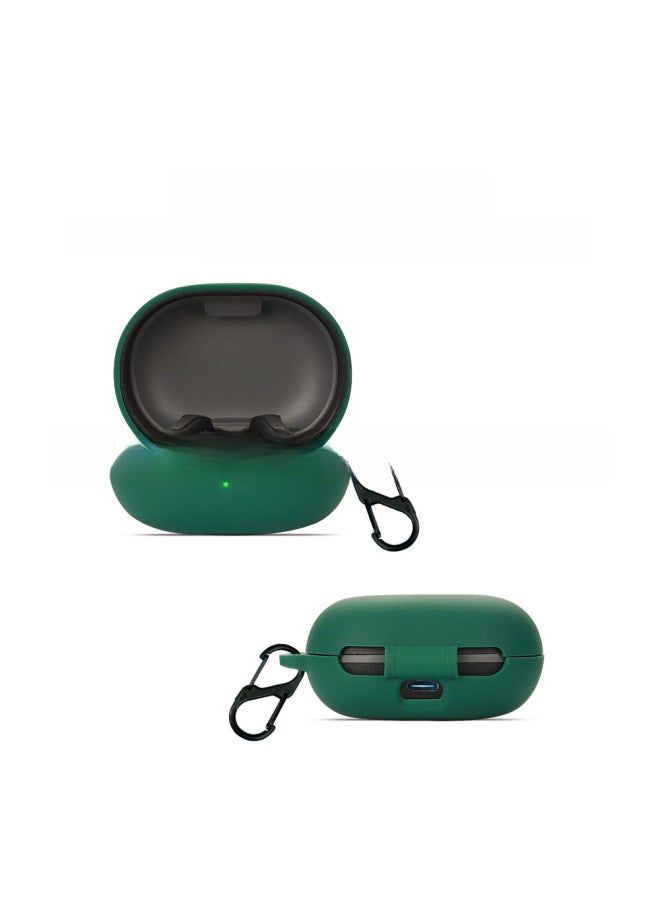 مناسب لسماعة الرأس SoundPEATS Peat T3 PRO بغطاء حماية من السيليكون لصندوق شحن صندوق تخزين فارغ - اللون: أسود عاري - الموديل: T3 PRO - Image 5