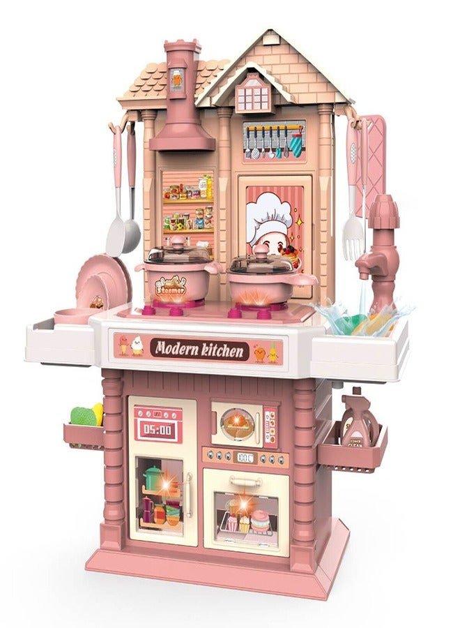 المطبخ المرح 3 في 1 مع حنفية و الأكسسوارات 20 قطعة - 881-A - Image 2