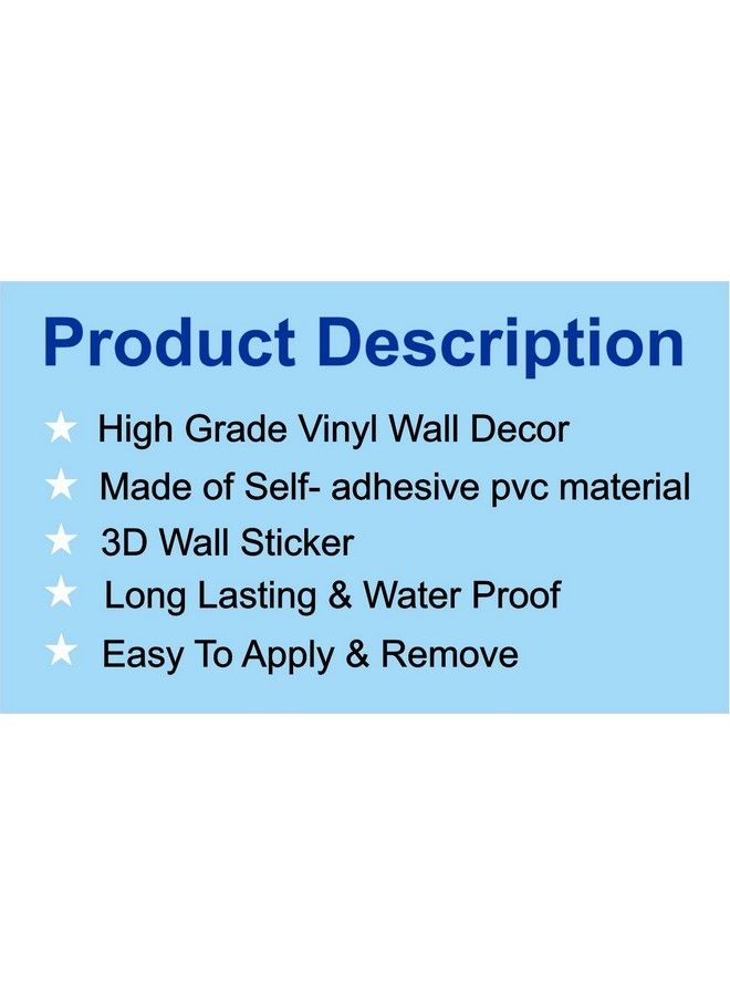 Akki World 'Alphabetsbabykidslearning Education Nursery Pre School Kinder Garden Wall Sticker Size100 Cm X 100 Cm - Image 4