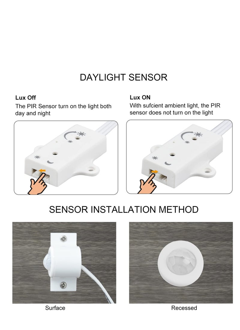 Generic - RGB LED Motion Sensor Stair Light Strip with 5m Length for Automatic Stairway Lighting Control - Image 1