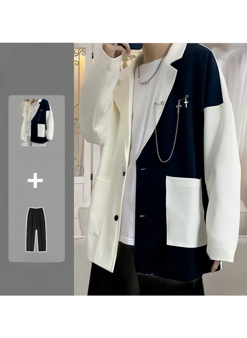 KUYING New Full Set Of Thin Casual Suits  - Image 1