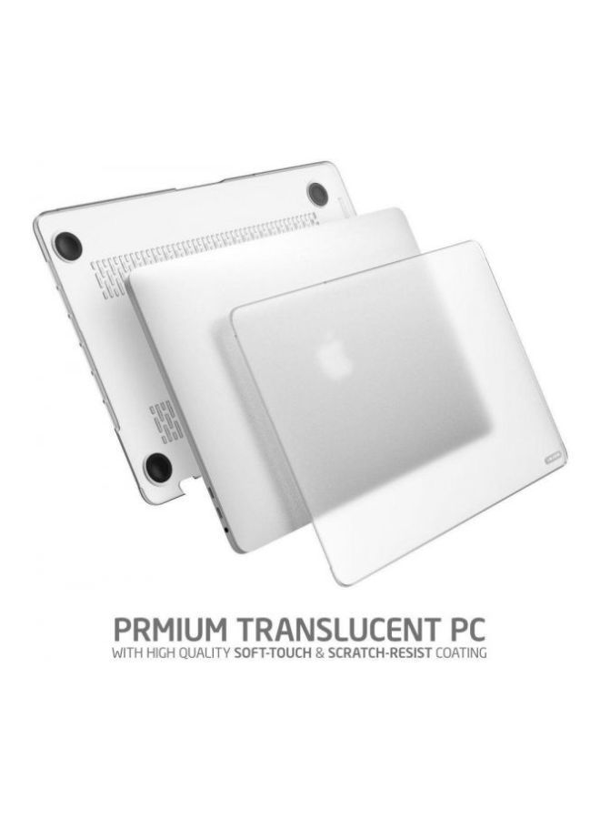 NIBEMINENT Protective Case For Apple MacBook Pro Touch Bar Retina Display 13-Inch A1706/A1708 (2016/2017) Frost Clear - Image 2
